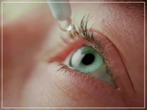 عفونت چشم از لنزهای چشم