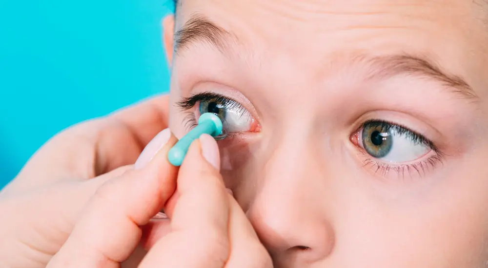 لنز چشم برای کودکان